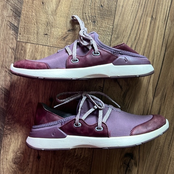 Olukai Miki Li Convertible Sneaker in Plum size 7 - Picture 16 of 16